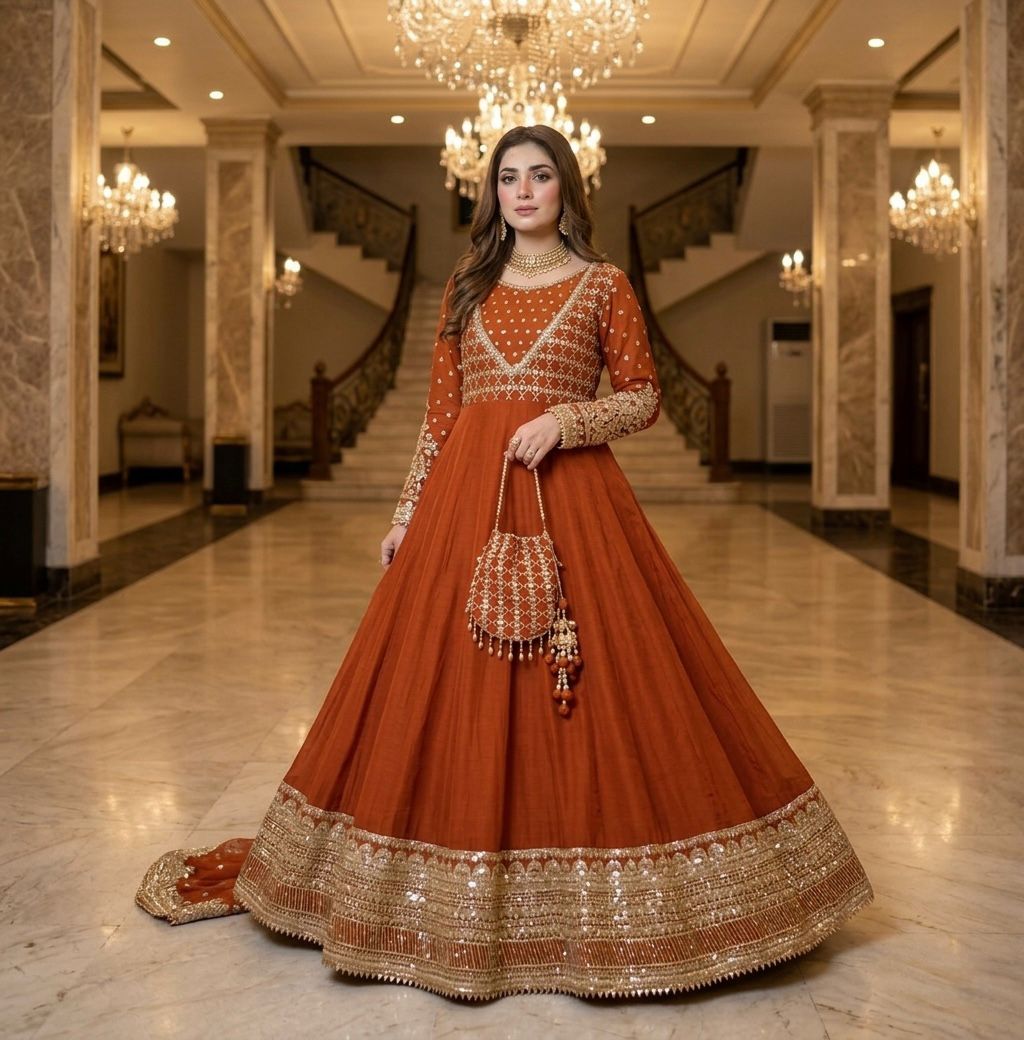 Jasmine (RUST ORANGE)