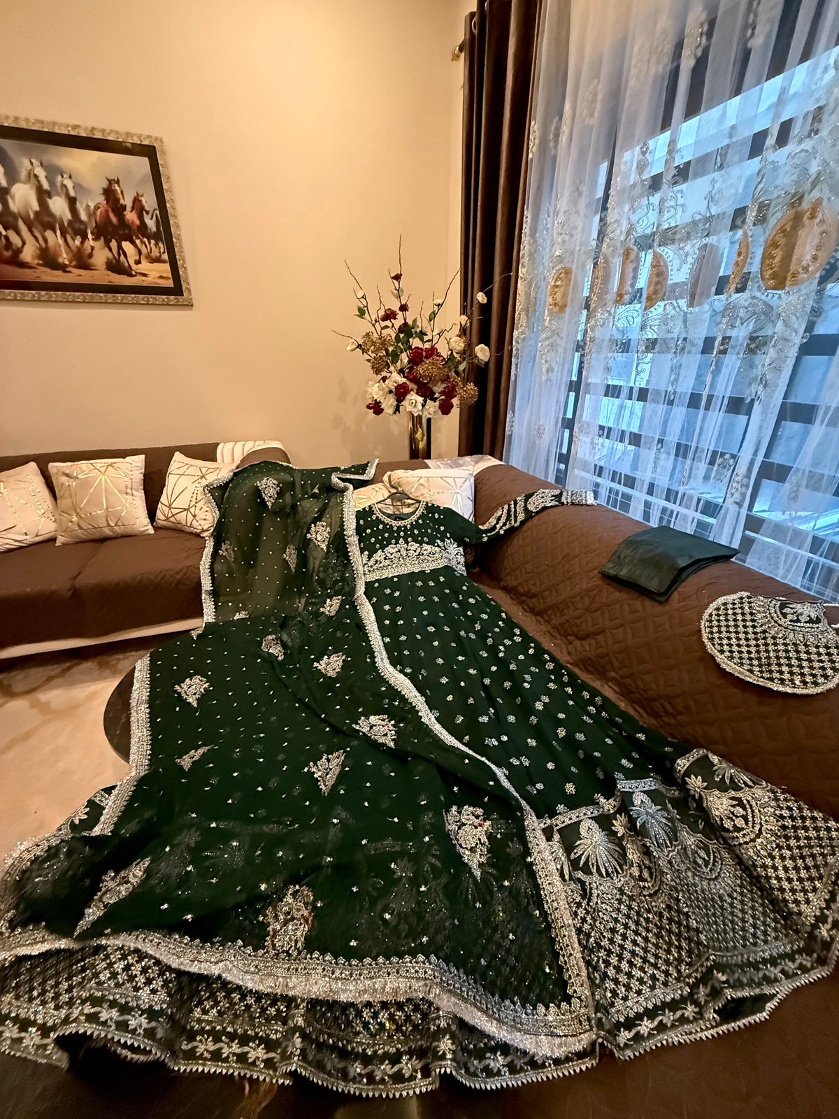 RANGREZA (BOTTLE GREEN)