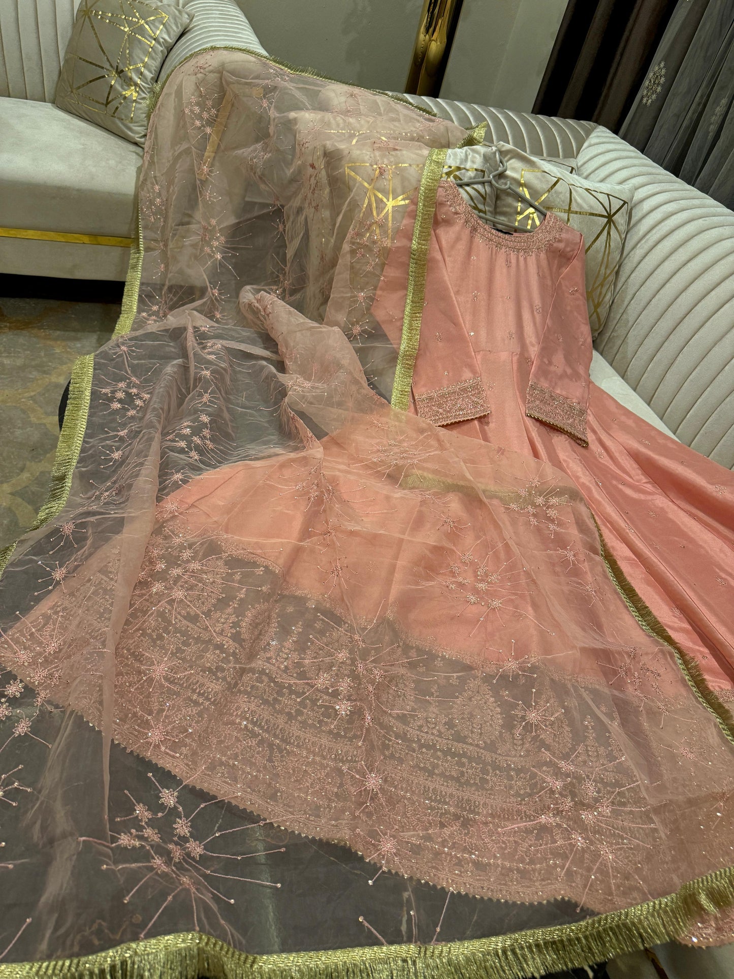 Lily (pink, peach)