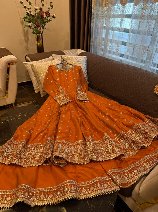 Water Lily  (RUST ORANGE)