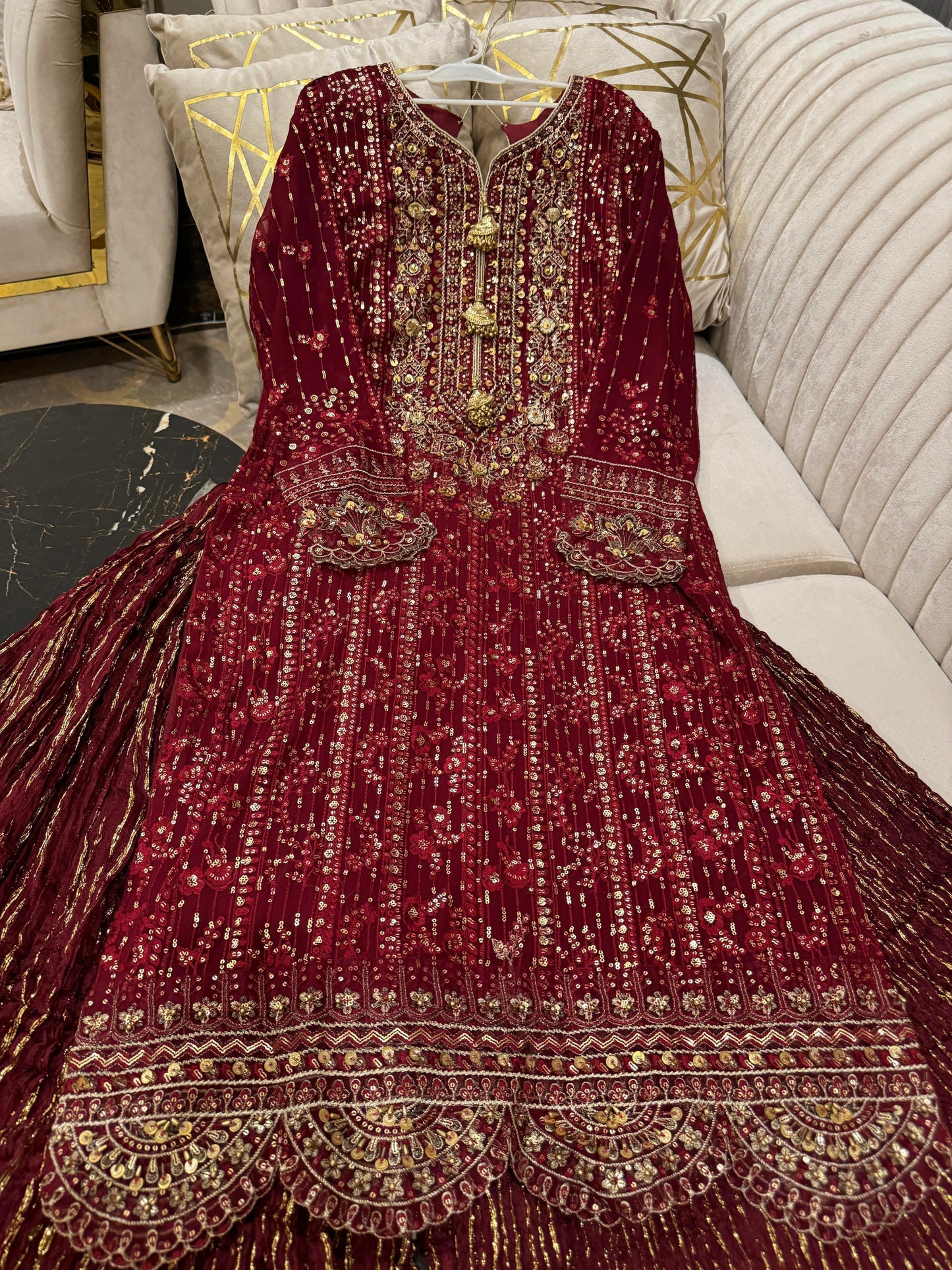 Aster (REDISH MAROON)