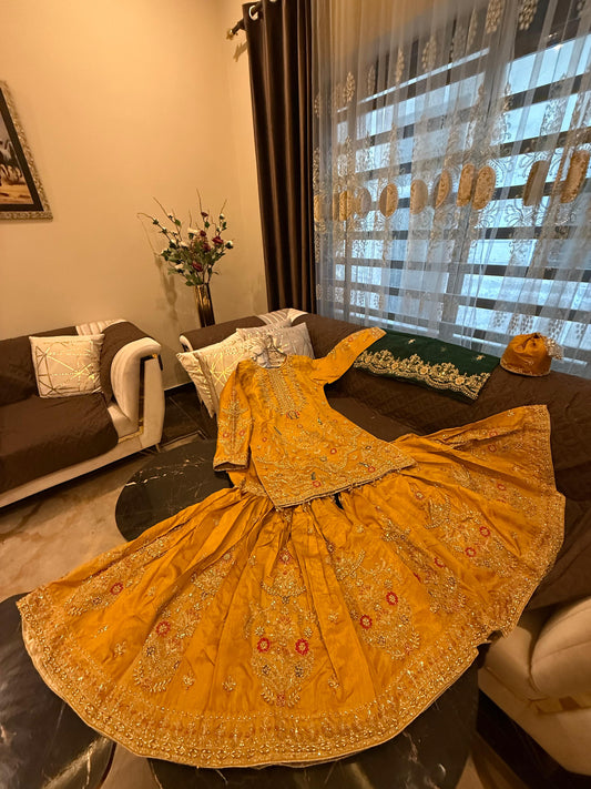 Chaman (MUSTARD YELLOW AND GREEN)