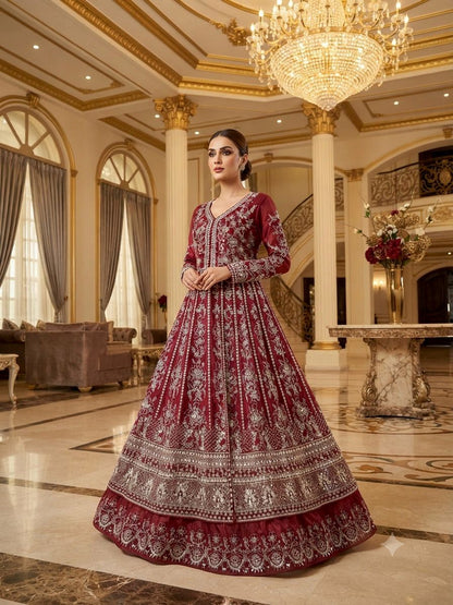 Rania (RED MAROON)