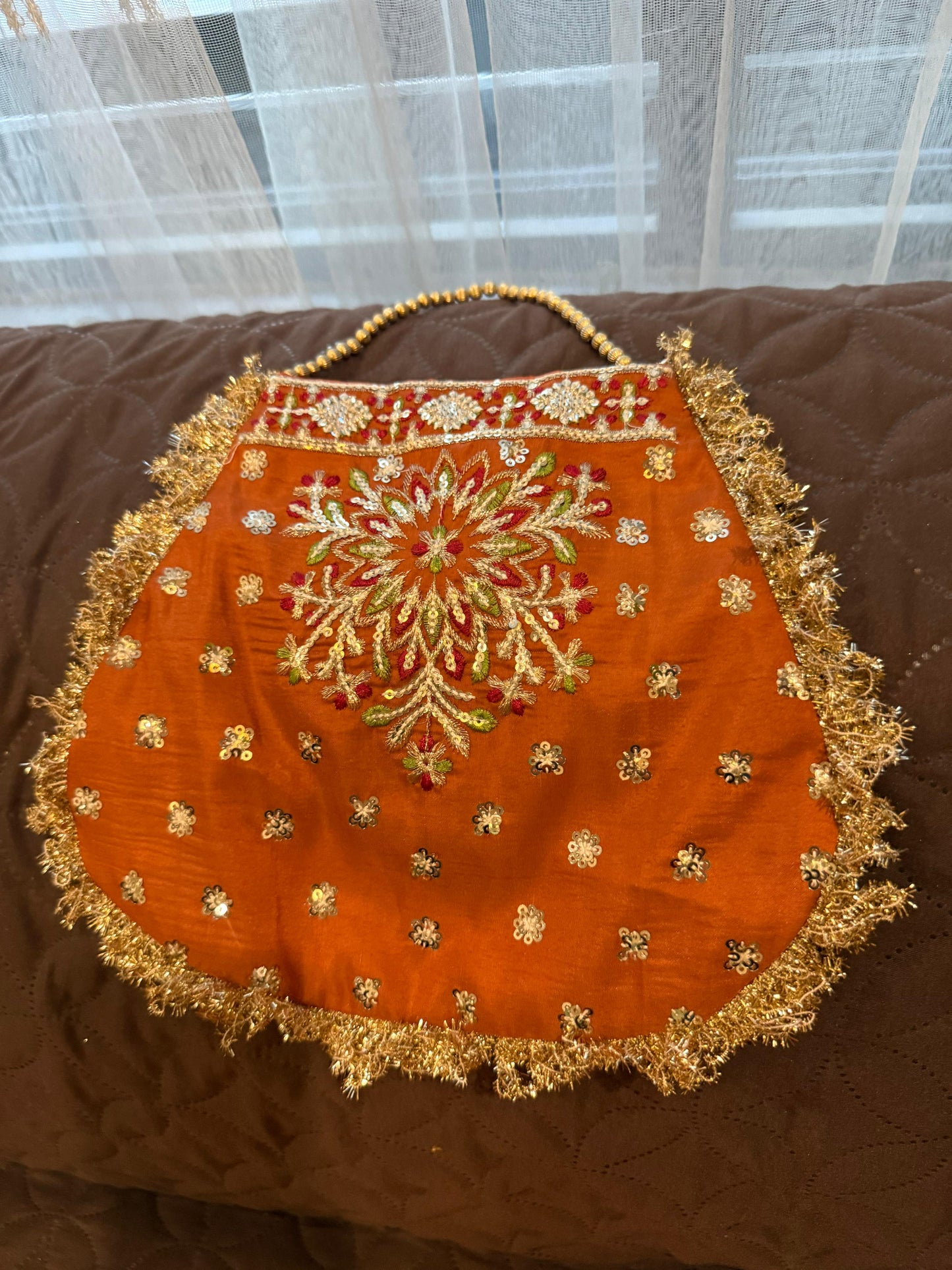 Water Lily  (RUST ORANGE)