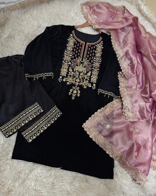 Salvia 3 pc (BLACK and PINK)