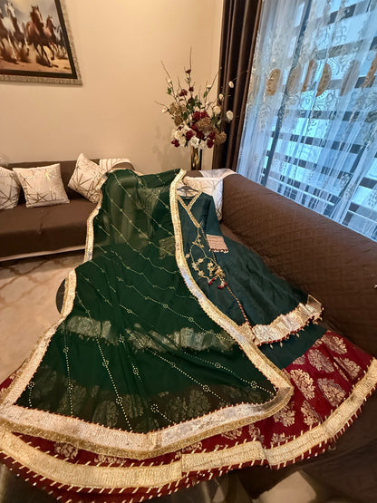 LAILA (BOTTLE GREEN)