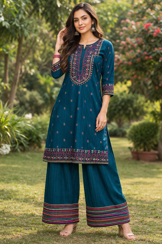 Doria cotton lawn embroided 2 pc