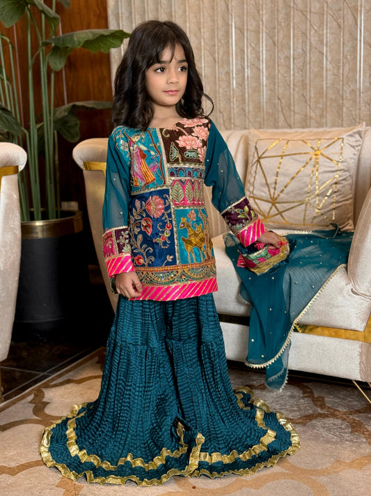 Lupine kid (10-12 years) (TEAL BLUE)