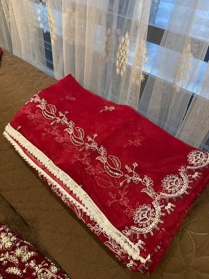 Rania (RED MAROON)