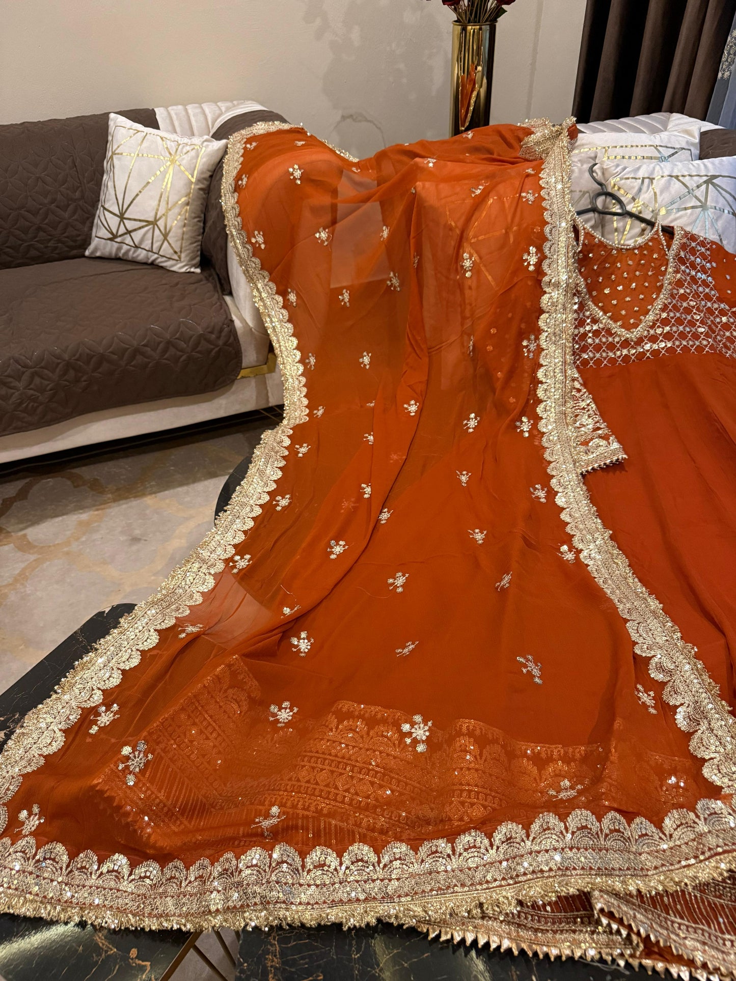 Jasmine (RUST ORANGE)