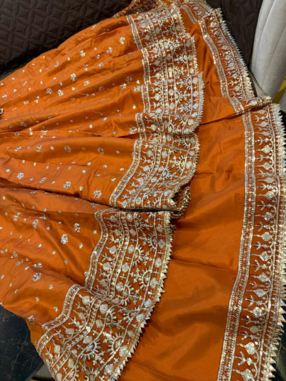 Water Lily  (RUST ORANGE)