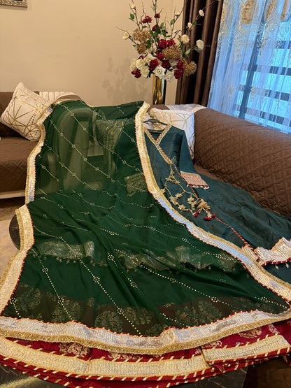LAILA (BOTTLE GREEN)