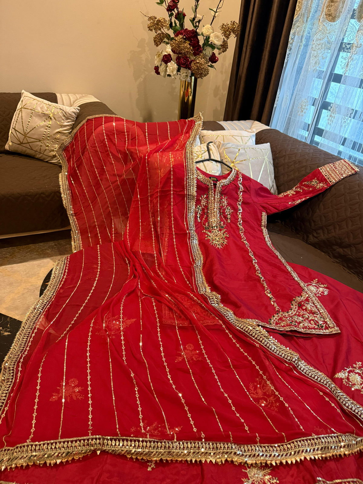 HANIYA (RED MAROON)