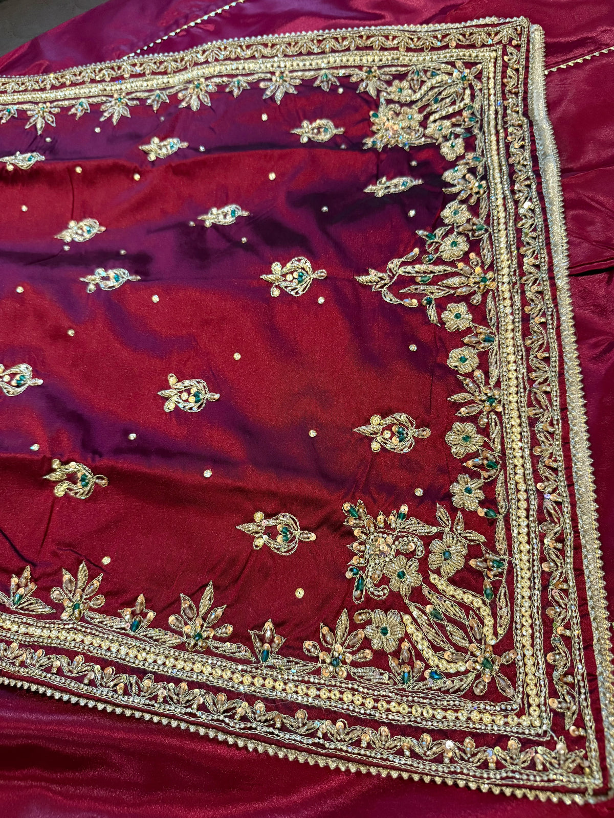 BANARASI HOMEMADE (MAROON)
