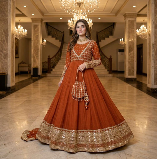 Jasmine (RUST ORANGE)
