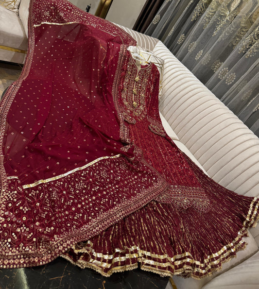 Aster (REDISH MAROON)
