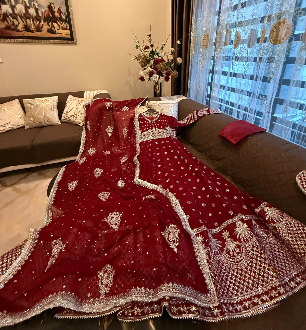 RANGREZA (RED MAROON)