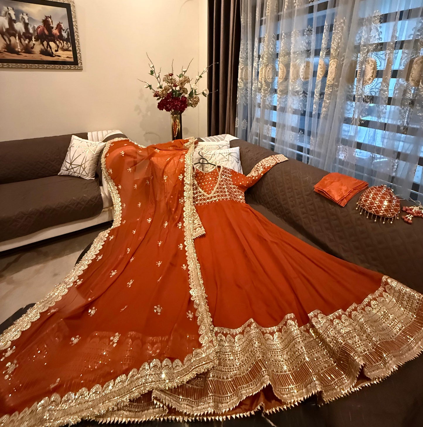 Jasmine (RUST ORANGE)