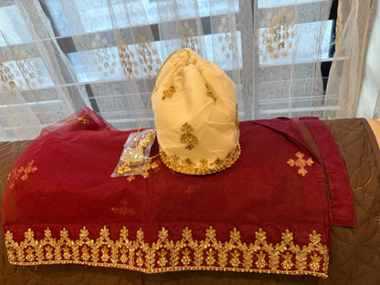 Mixweed (WHITE AND RED MAROON)