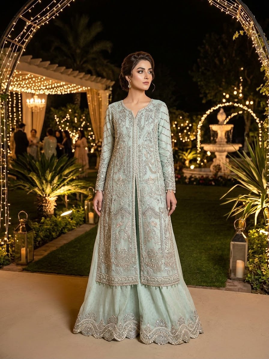 QAISERYA (SAGE BLUE)