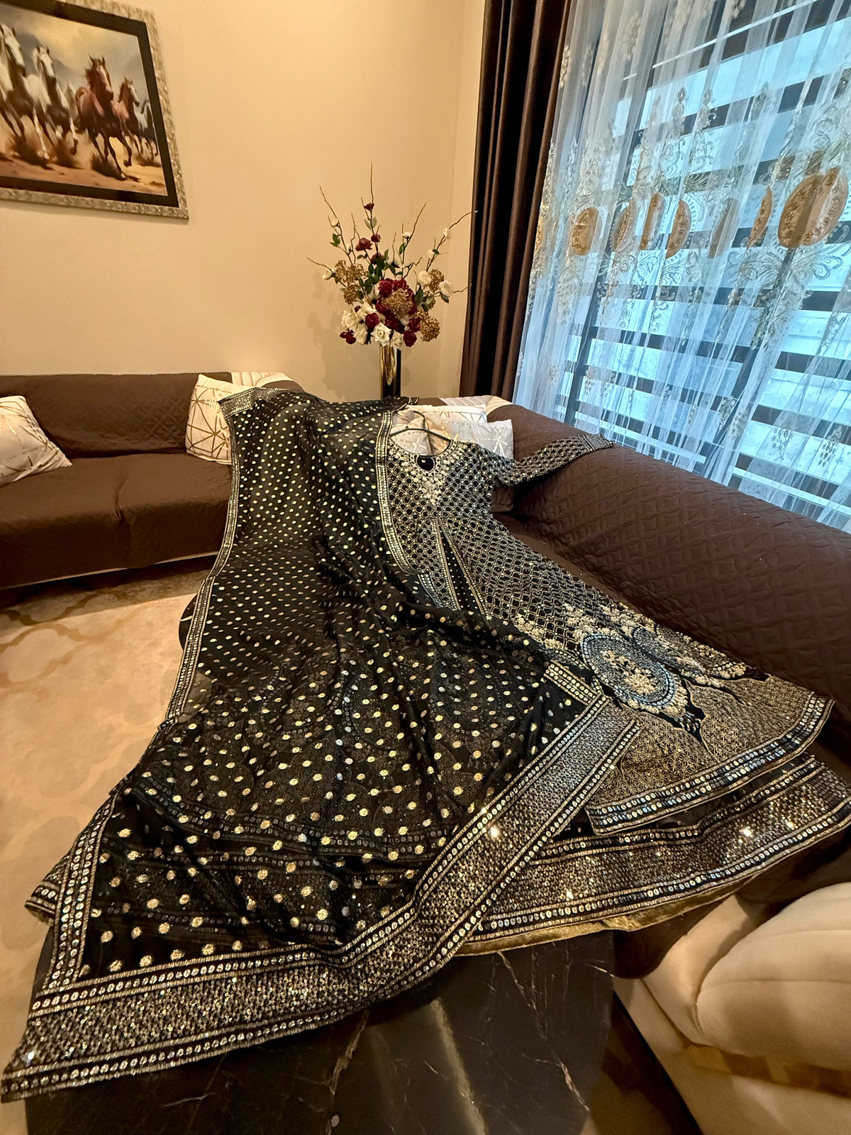 GLADIOLUS (BLACK)