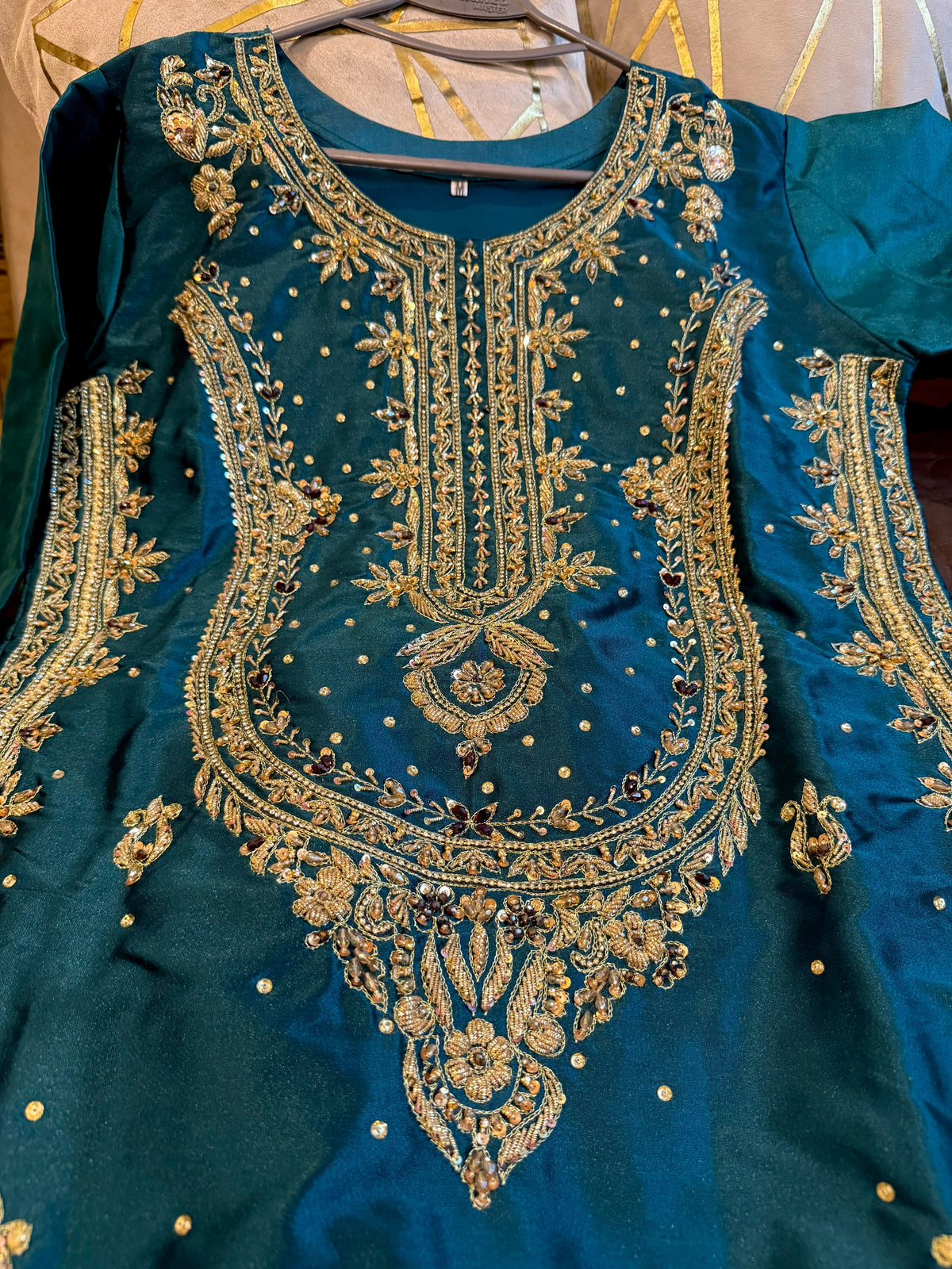 BANARASI HOMEMADE(SEA GREEN)